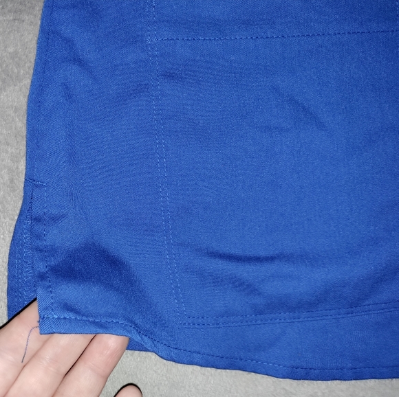 🆕Grey's Anatomy | Blue V- Neck Scrub Top Womens Size XL - Picture 7 of 12